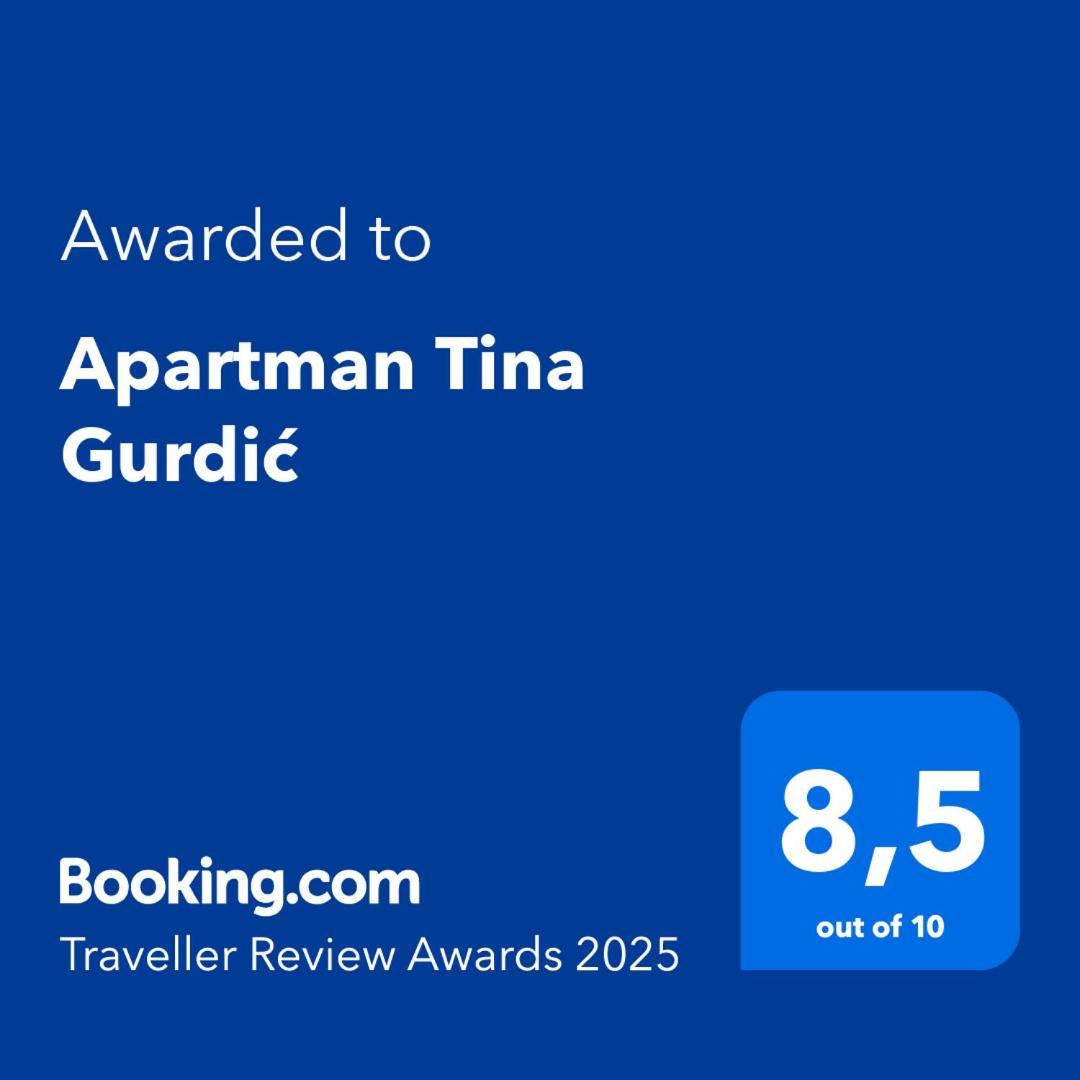 Apartman Tina Gurdic 코토르 외부 사진